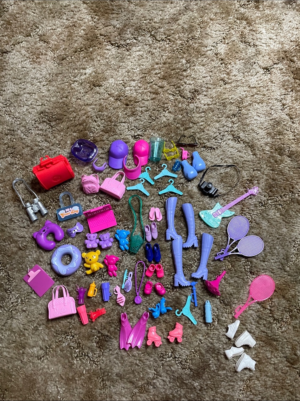Mixed Lot Barbie Accessories & Shoes
